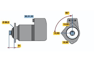 Reconditioned starter motors and alternators
