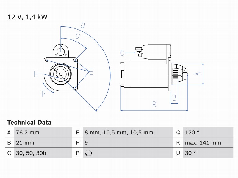 Starter motor