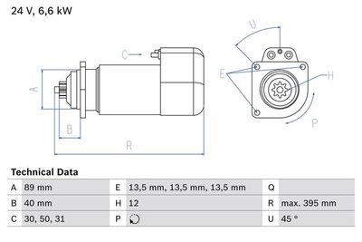 Reconditioned starter motors and alternators
