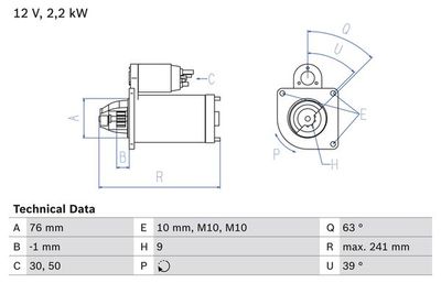 Starter motor