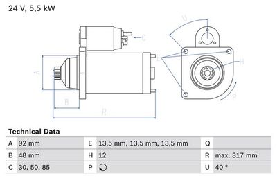 Starter motor
