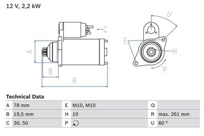 Starter motor