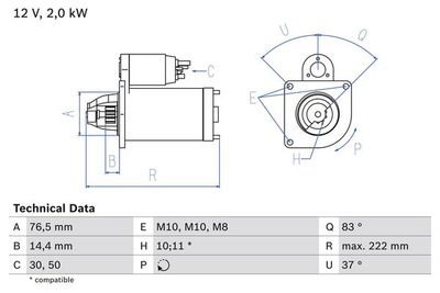 Starter motor