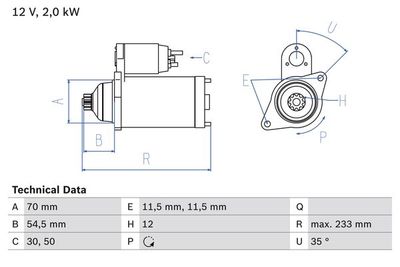 Starter motor