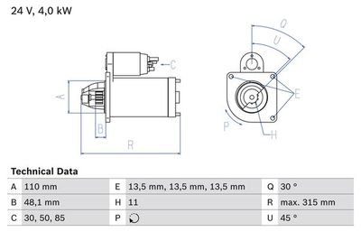 Starter motor