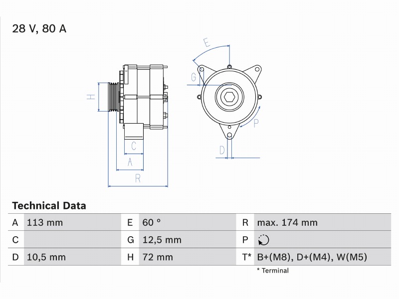 Reconditioned starter motors and alternators