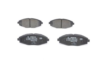 Pattini freno ant.WVA23241 Chevrolet matiz/spark