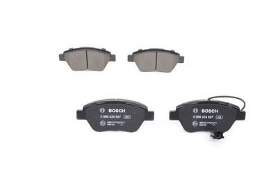 Pattini freno ant.wva23705 fiat bravo/doblo'1 SEGNALATORE
