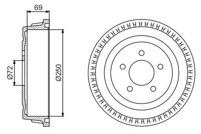Brake drum