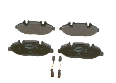 Pattini freno ant.WVA24007 Mercedes vito 2003>