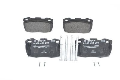 Pattini anteriori WVA21519 Land Rover defender 1993>