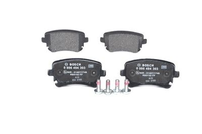 Pattini posteriori audi A6 2.0/2.7/3.0TDI 2004>