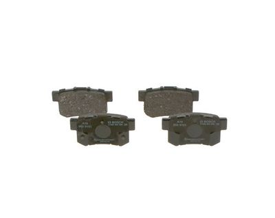 Pattini freno post.WVA23652 Fiat sedici 2009-14