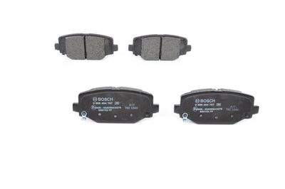 Pattini freno post.WVA25376 Fiat freemont
