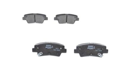 Pattini freno post.WVA25337 Hyundai i30 2014>
