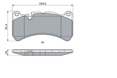 Brake lining