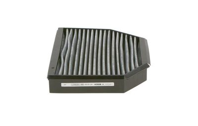 Activated carbon cabin filter