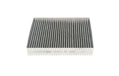 Activated carbon cabin filter