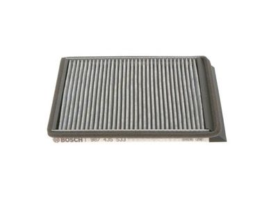 Activated carbon cabin filter