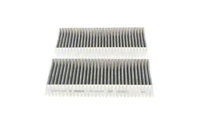 Activated carbon cabin filter