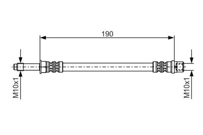 Tubo Flessibile Freno Transporter T5 Transporter T6