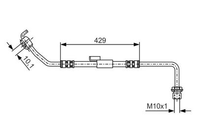 Tubo Flessibile Freno Transit [MK4] Transit [MK3]