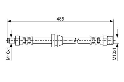 Tubo Flessibile Freno 460 440 480