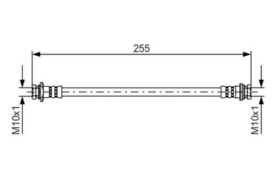 Tubo Flessibile Freno SUZUKI Alto 12/2008 -