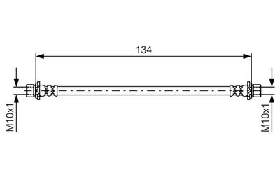 Brake hose Toyota