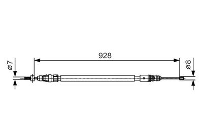 Cavo Comando Freno C4 Grand Picasso C4 Picasso