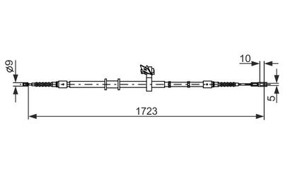 Cavo Comando Freno 80 80 Avant