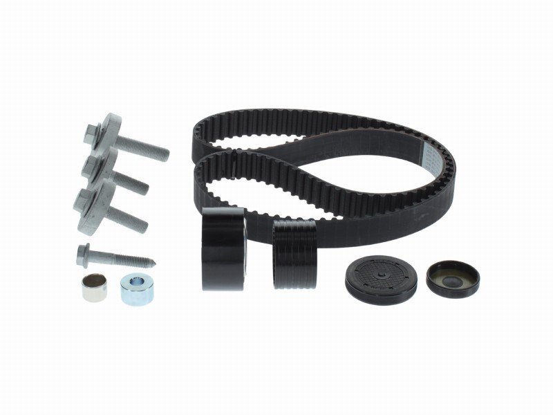 Pulley/timing belt set