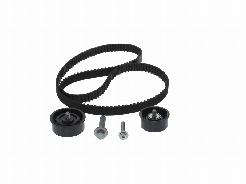 Pulley/timing belt set
