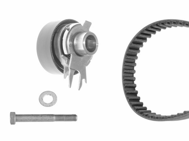 Pulley/timing belt set