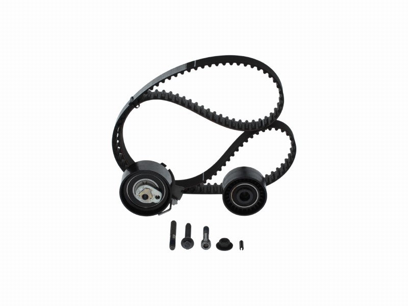 Pulley/timing belt set