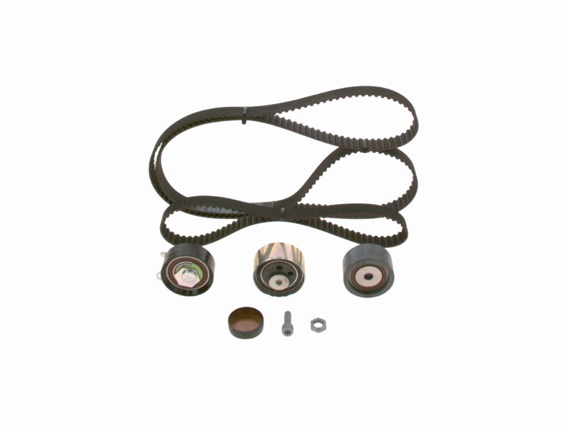 Pulley/timing belt set