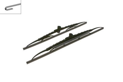 Kit spazzole tergi 728S 550/475mm Ford Focus I/Fiat marea/Alfa 145/146