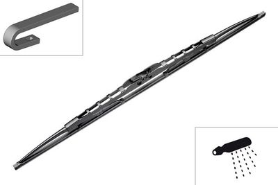 Tergicristalli 700 truck con ugello
