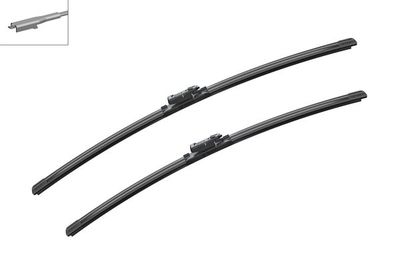 Kit spazzole A215S 650/600mm Q7 06>