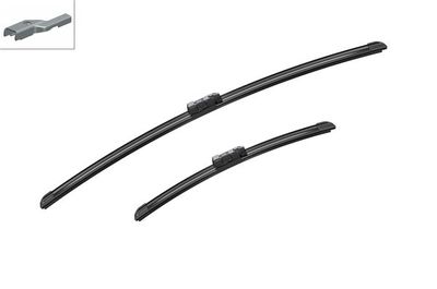 Kit spazzole tergi A432S 650/380mm Fiat/Ford/Opel
