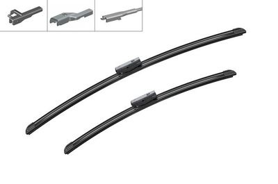 Kit spazzole multiclip AM462S 600/475mm bmw/vw/fiat/rnault