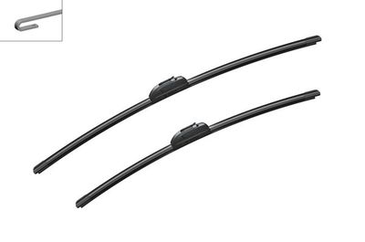 Kit spazzole tergi 650/550mm (con ugello) Mercedes vito