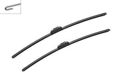 Kit spazzole tergi 700/650mm con ugello Mercedes vito 2003-10