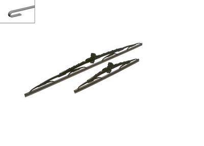 Kit spazzole tergi 605 600/340mm Ford ka 2008>