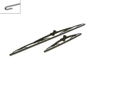 Kit spazzole tergi 654 650/340mm Fiat sedici/ auto K14