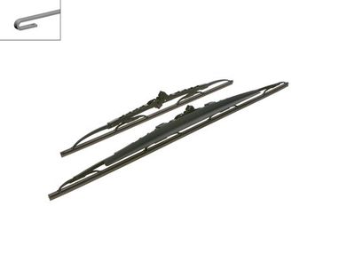 Kit spazzola tergi 706S 700/500mm Fiat scudo/Peugeot expert