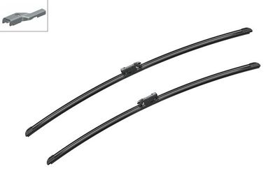 Kit spazzole tergi A009S 750/700mm Ford Transit 2012>