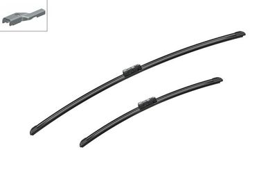 Kit spazzole tergi A077S 750/500mm Ford Transit ft 2014>