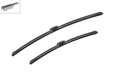 Kit spazzole tergi 600/450mm A312S auto 2016>
