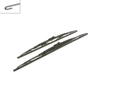 Kit spazzole tergi 608S 600/550mm Citroën/BMW/Mercedes